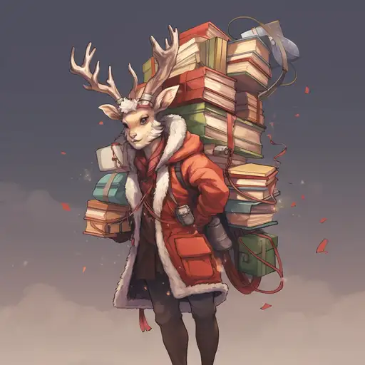 Новогодний олень