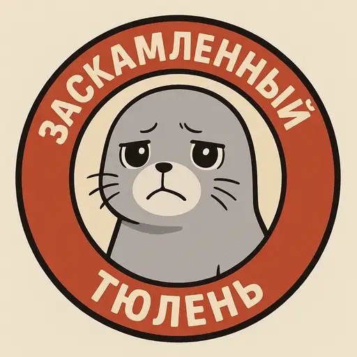 Заскамленный тюлень